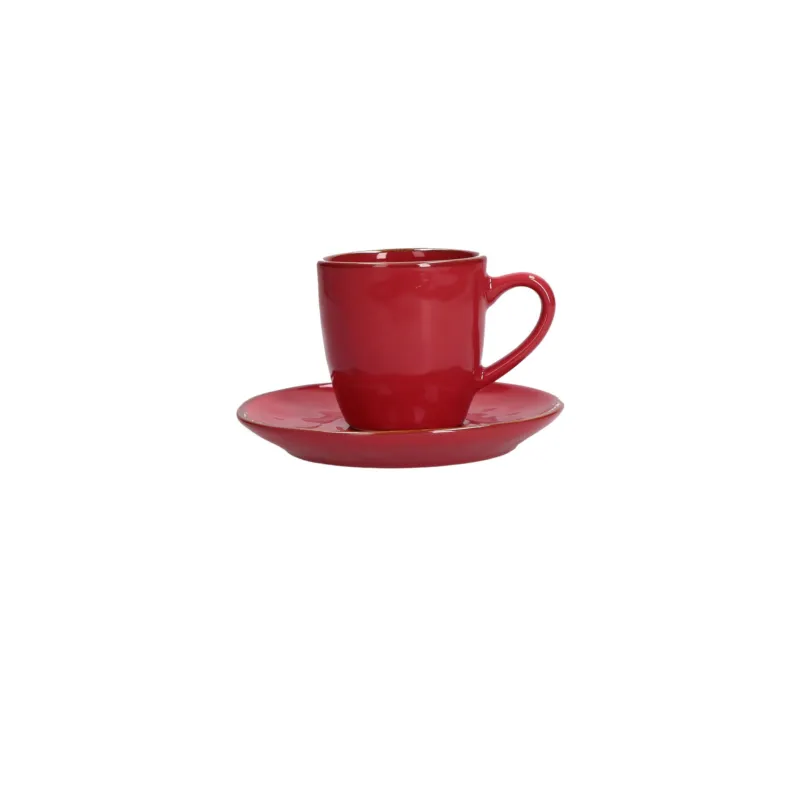 CONCERTO CORALLO TAZZA CAFFE‘ CON PIATTO Spedizione Espresso