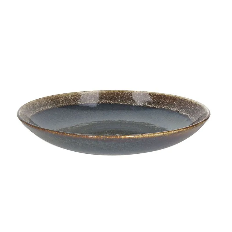BLOOM PIATTO COUS COUS BLUE & BROW CM 26 Saldi