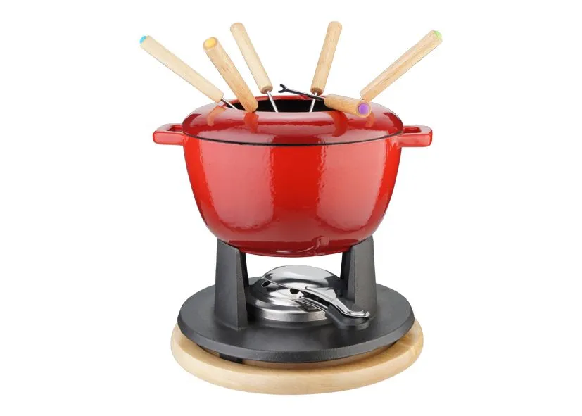 Bestseller SERVIZIO FONDUTA IN GHISA 12 PZ 070322