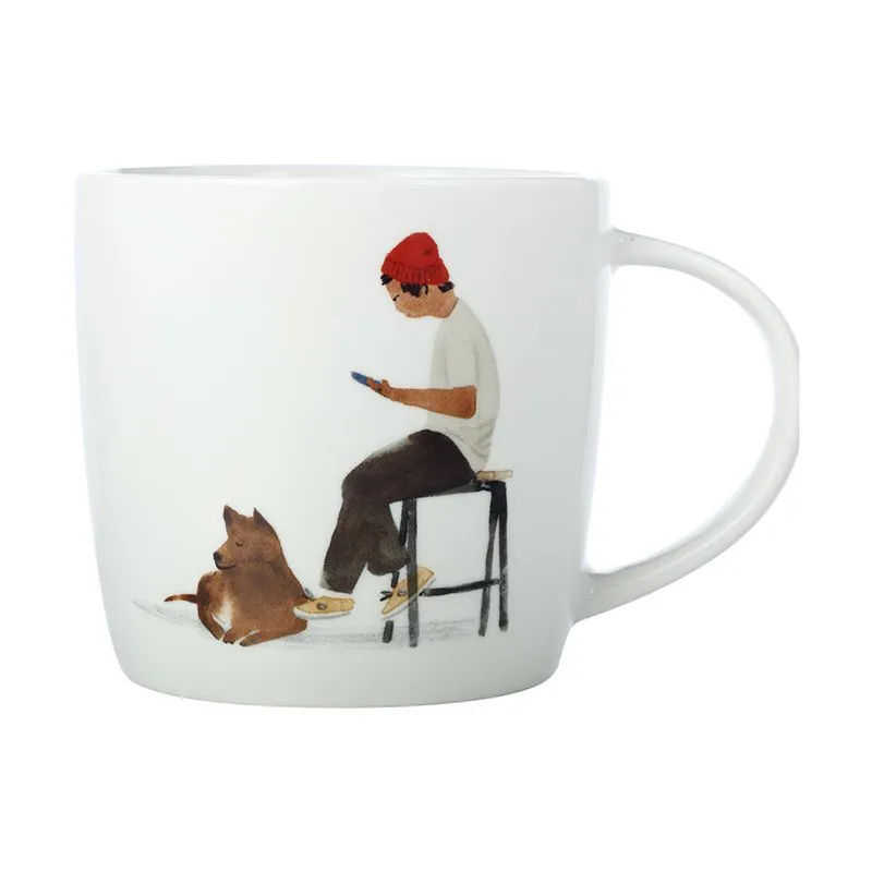 Non Perdere M MARTIN BFF MUG 400ML CAFE WAITING