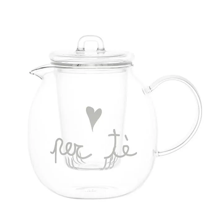TEIERA IN VETRO 600 ML PER TE Saldi