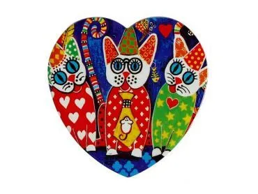 LOVE HEARTS SOTTOBICCHIERE 10 CM CUP CAKES Compra Oggi Stesso