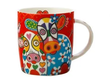 Scelto Dai Clienti LOVE HEARTS MUG 370 ML HAPPY MOO DAY GB