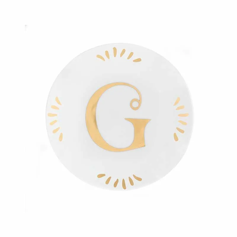 Solo Oggi LETTERING PIATTINO LETTERA G