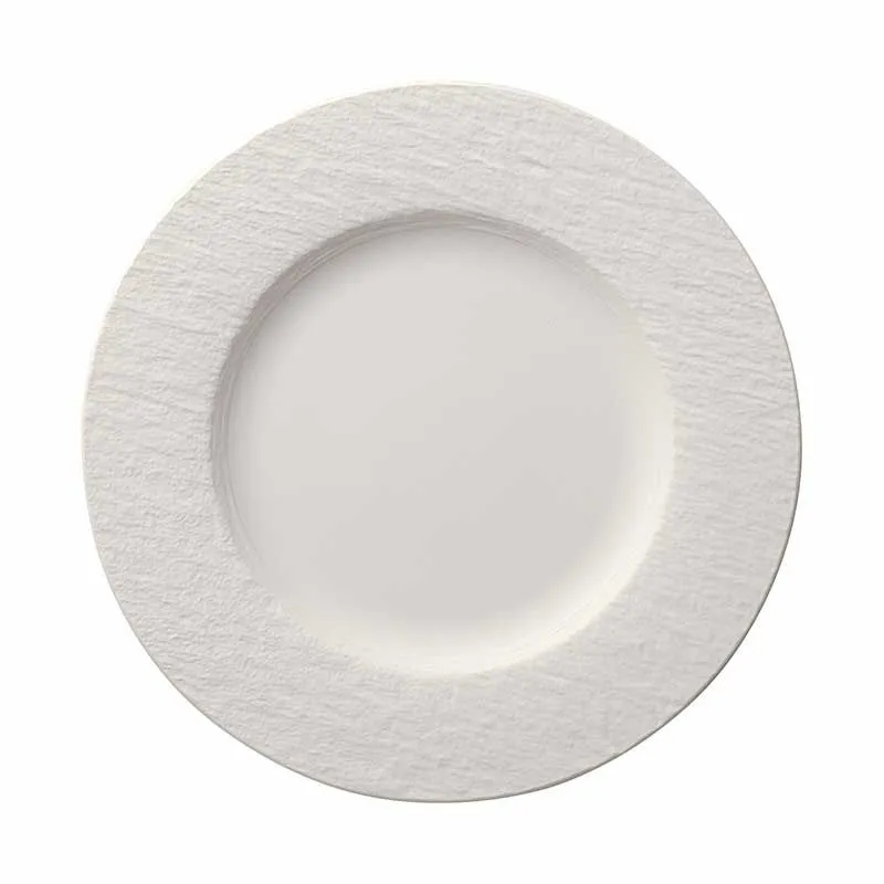 MANUFACTURE ROCK WHITE PIATTO PIANO 27 CM Non Perdere