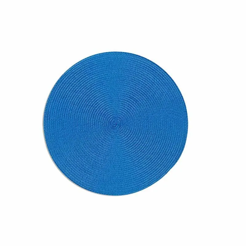 Non Perdere ROUND TOVAGLIETTA TONDA 36 CM AZZURRO