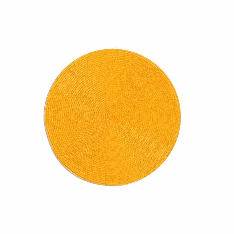 ROUND TOVAGLIETTA TONDA 36 CM GIALLO Soddisfatti O Rimborsati