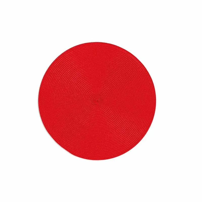 Più Venduto ROUND TOVAGLIETTA TONDA 36 CM ROSSA
