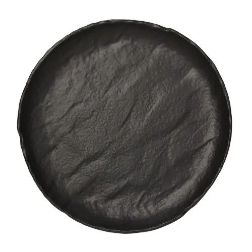VULCANIA PIATTO ROTONDO PIANO CM33 BLACK Ordina Subito