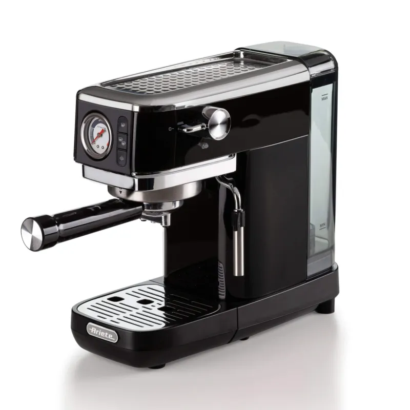 MODERNA MACCHINA CAFFE‘ ESPRESSO SLIM NERO Nuova Collezione