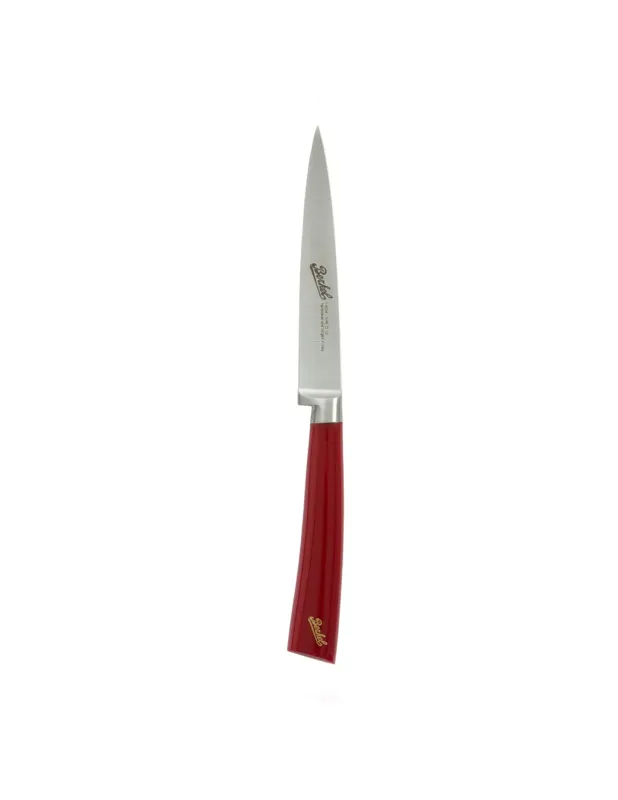 Berkel Elegance Coltello Spelucchino 11 Cm Rosso Prezzo Ridotto