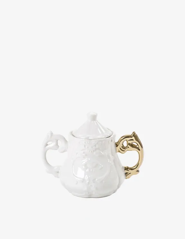 Compra Online Seletti Zuccheriera "I-Wares" Manico Oro