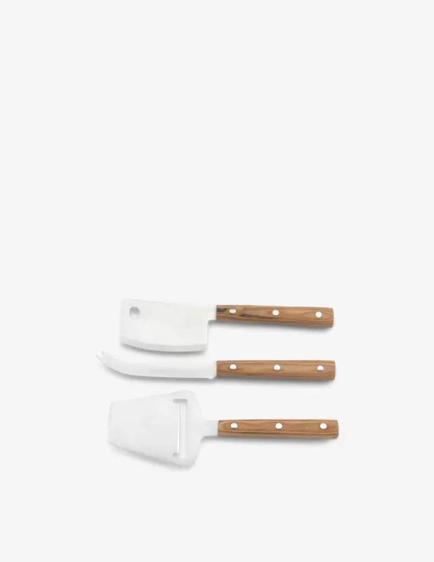 Legnoart Reggio Set Coltelli Formaggio 3 Pz Solo Oggi