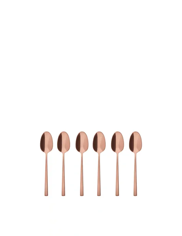 Ordina Subito Sambonet Confezione Regalo 6 Cucchiaini Moka Rock Pvd Copper