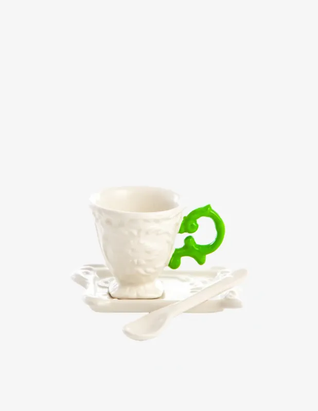 Miglior Prezzo Seletti Set Da Caffe‘ "I-Wares" Manico Verde
