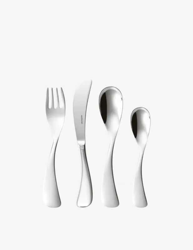 Sambonet Posate Bambino Set 4 Pz - Acciaio Inox Bestseller