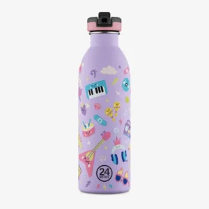 24Bottles Urban Bottle 050 Music Friends Borraccia Prezzo Ridotto