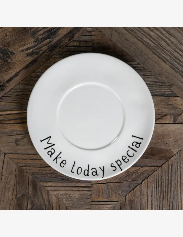 Simple Day Piattini Make Today Special Set 2 Pz Occasione