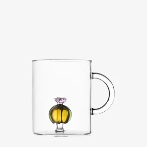 Vendita Finale Ichendorf Tazza Cactus Con Fiore Rosa - Multicolor