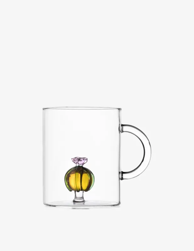 Vendita Finale Ichendorf Tazza Cactus Con Fiore Rosa - Multicolor