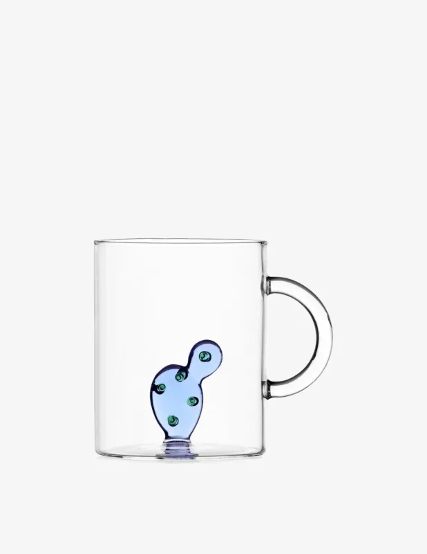 Ichendorf Tazza Cactus Blu - Blu Non Perdere