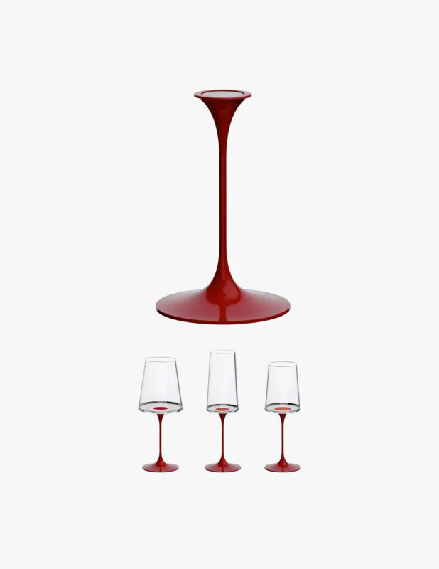 Trebonn Splitglass Stelo Magnetico in Alluminio Red Prezzo Ridotto
