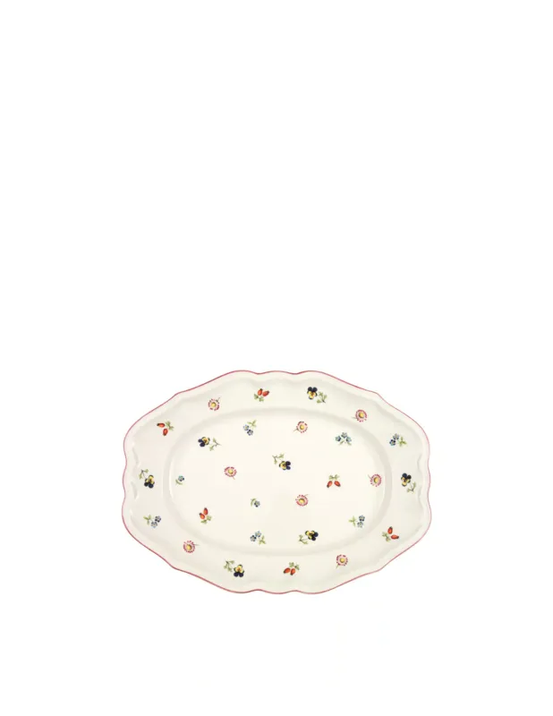 Villeroy & Boch Petite Fleur Piatto Ovale 37Cm Reso Gratuito