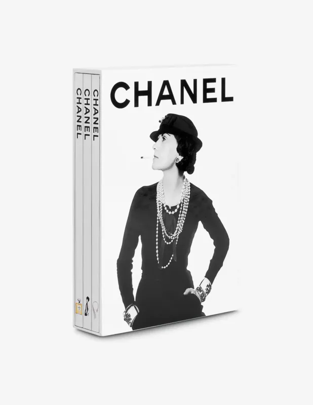 Bestseller Assouline Chanel Set Of 3, Libro