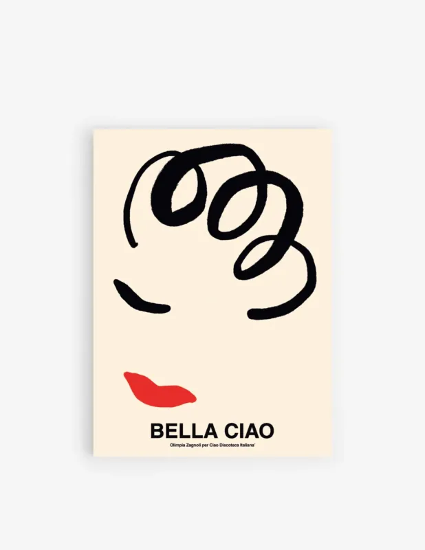 Offerta Ciao Discoteca Italiana Bella Ciao Poster