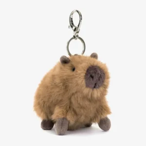 Jellycat Clyde Capybara Charm per Borsa Esclusivo