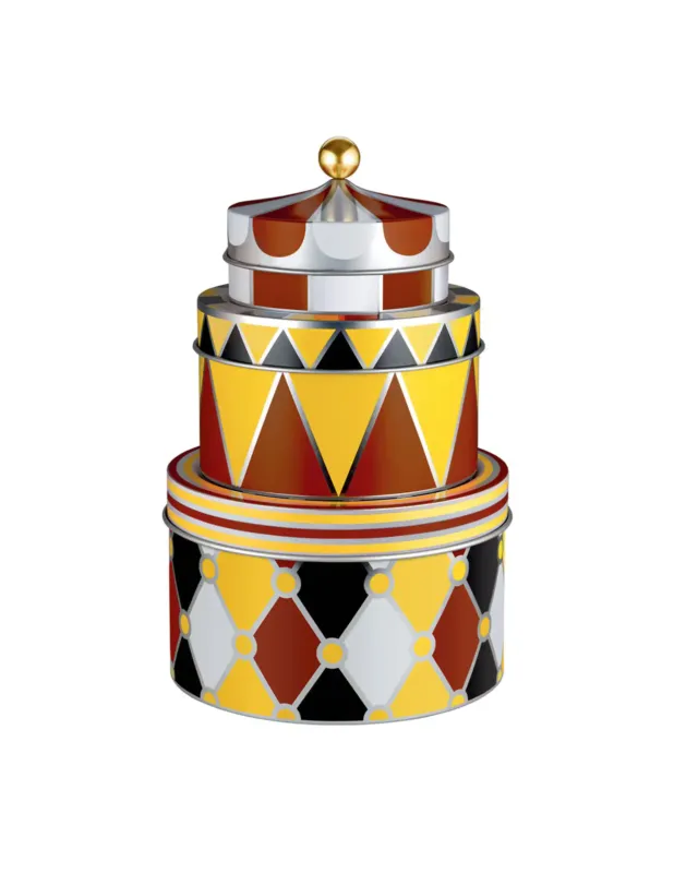 Alessi Circus Marcel Wanders set 3 scatole in banda stagnata Vendita Finale