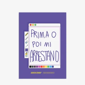 Santomanifesto Poster Prima O Poi Mi Arrestano Promo Stagionale