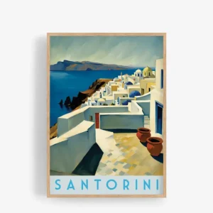Popolare Kapolab Santorini Poster