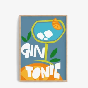 Saldi Kapolab Gin Tonic Pop Poster