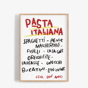 Kapolab Pizza Italiana Poster Scelto Dai Clienti