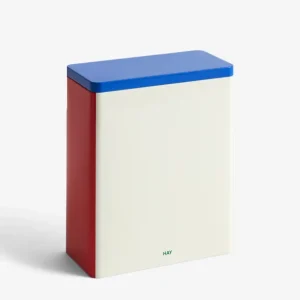 Hay Tin Contenitore XL Bianco Blu E Rosso Nuovo Arrivo