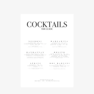 Consegna Rapida Kapolab The Cocktails Guide stampa
