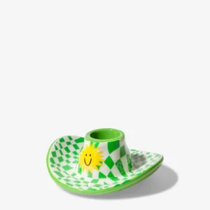 Ultime Pezzi Doiy Cowboy Hat Green Portacandela