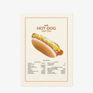 Solo Oggi Guzzerie Hot Dog Poster