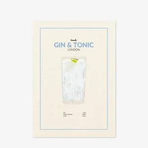 Guzzerie Gin & Tonic Poster Promo Stagionale