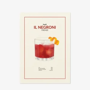 Guzzerie Il Negroni Poster Prezzo Conveniente