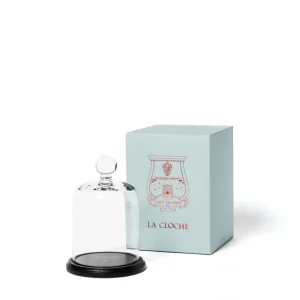 TRUDON Campana con logo + base in legno Affare