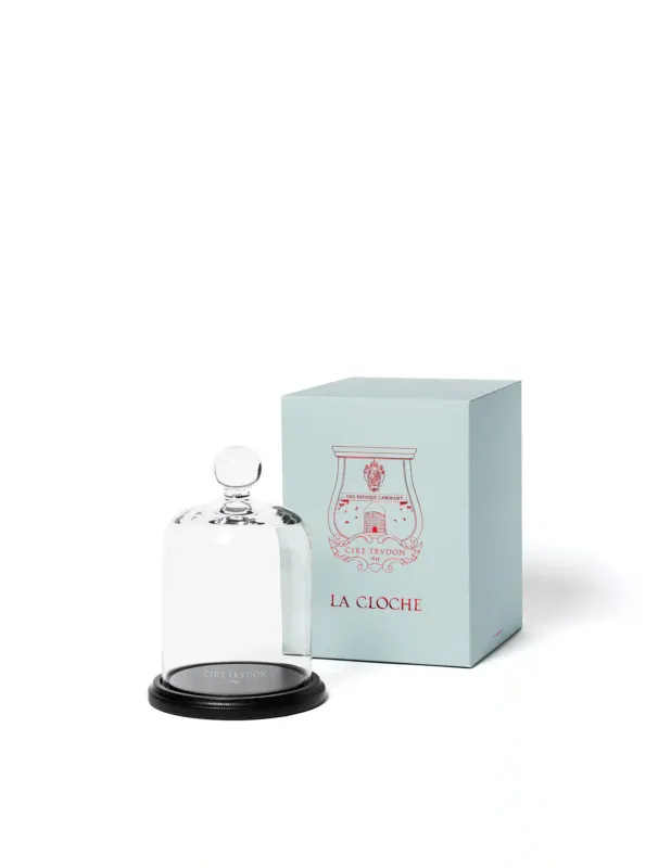 TRUDON Campana con logo + base in legno Affare
