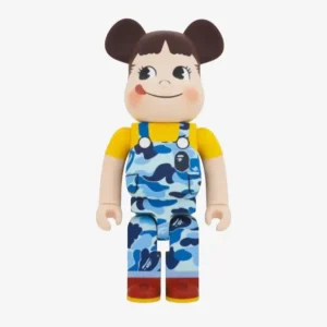 Offerta Lampo Medicom Toy Bearbrick 1000% Bape X Peko-Chan Blue