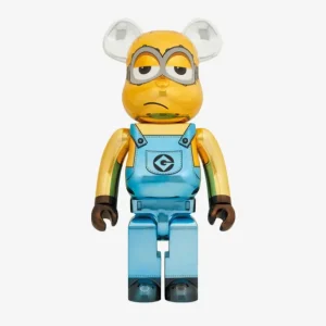 Medicom Toy Bearbrick 1000% Minions Kevin Chrome Vers Di Tendenza