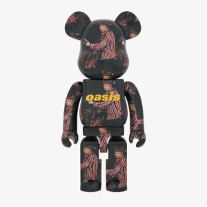 Medicom Toy Bearbrick 1000% Oasis Knebworth 1996 Noel Gallagher Prezzo Scontato