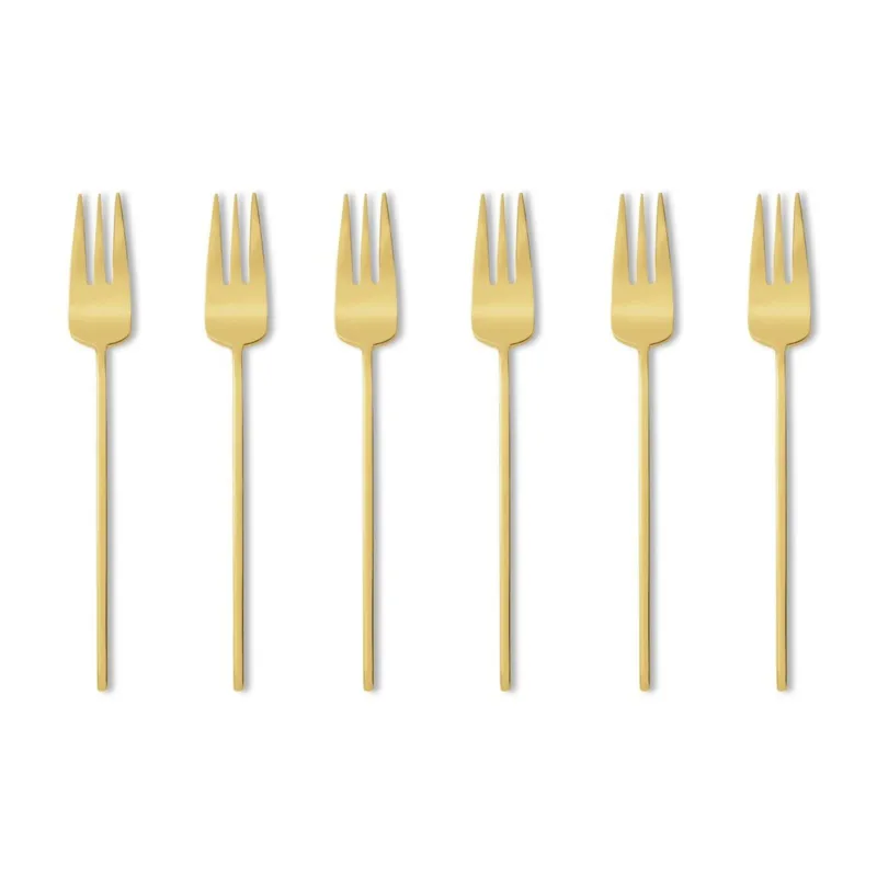 100 Set 6 forchettine dolce Di Tendenza