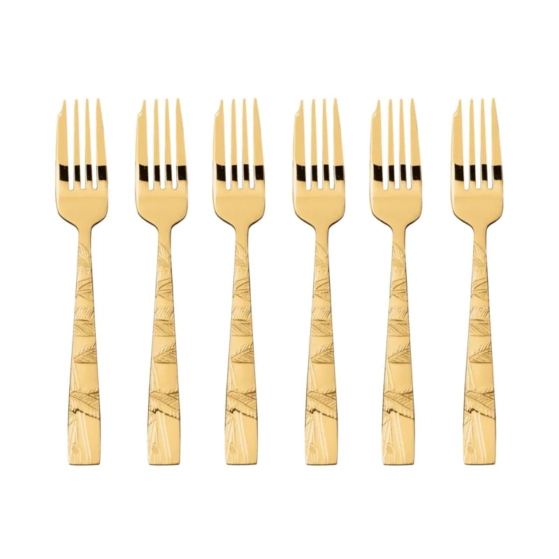 Esclusivo Jungle Set 6 forchettine dolce