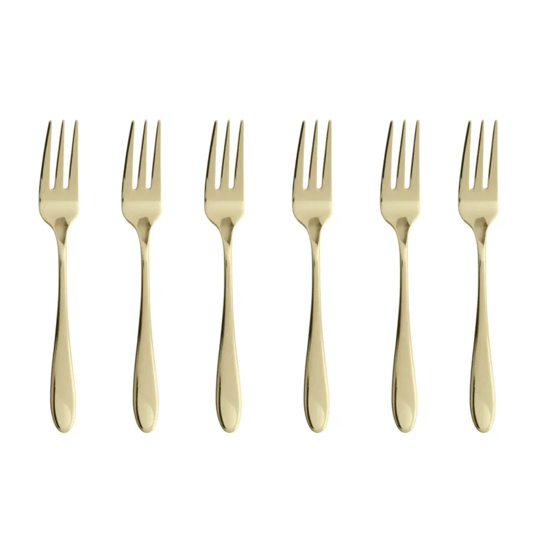 Velvet Set 6 forchettine dolce Nuovo Arrivo