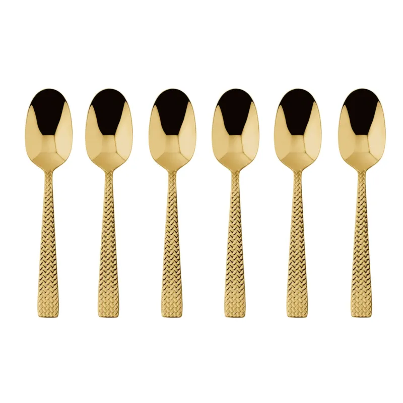 Promozione Esclusiva Cortina Set 6 cucchiaini caffè espresso
